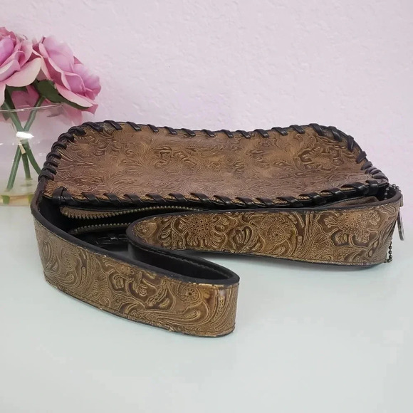 Bongo Tooled Leather Bag - Picture 5 of 8